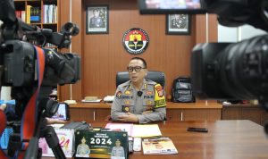 Kasatgas Humas Operasi Mantap Brata Tinombala, Kombes Pol Djoko Wienartono. (Foto: Fandi Hu/Palu Nesia)