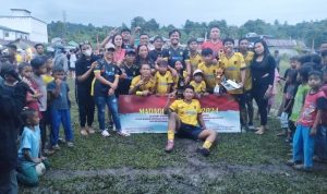 Uemagali Betalemba tim juara 1 Madago Raya Cup 2024. (Foto: Satgas Madago Raya)